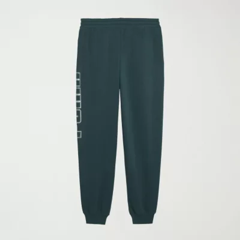 PUMA Mens Regular Fit Fleece Active Jogger Pant