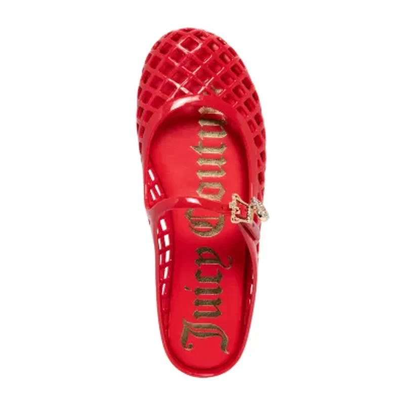 Juicy Couture Flirty Womens Round Closed Toe Mary Jane Shoes