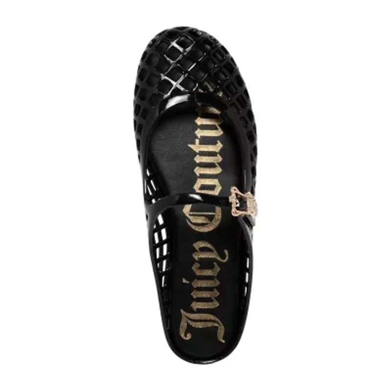 Juicy Couture Flirty Womens Round Closed Toe Mary Jane Shoes