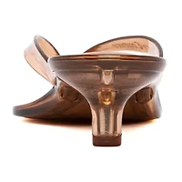 Juicy Couture Womens Jelly Candy Heeled Sandals