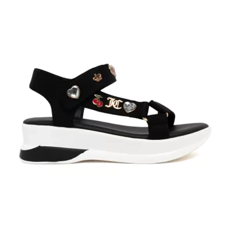 Juicy By Couture Womens Ischia Strap Sandals