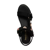 Juicy By Couture Womens Ischia Strap Sandals