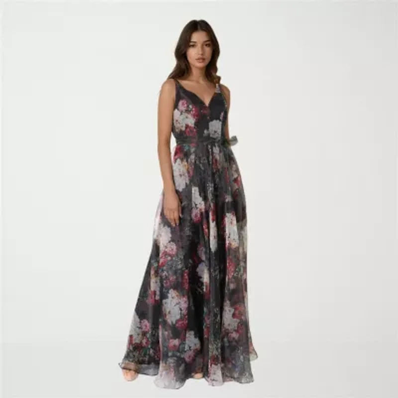 Rene by Ruiz Collection Womens Sleeveless Evening Gown