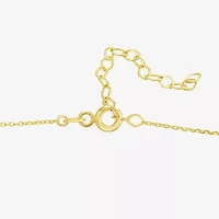 Gold Addiction Womens 10K Gold 16 Inch Cable Chain Necklace