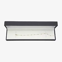 Womens 14K Tri-Color Gold 7.5 Inch Semisolid Cable Chain Bracelet