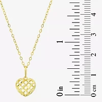 Womens 14K Gold Heart 2-pc. Jewelry Set
