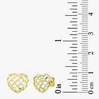 Womens 14K Gold Heart 2-pc. Jewelry Set