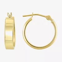 Womens 10K Gold 3 Pair Earring Set