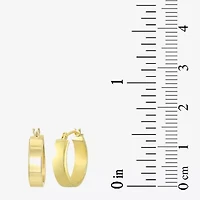 Womens 10K Gold 3 Pair Earring Set