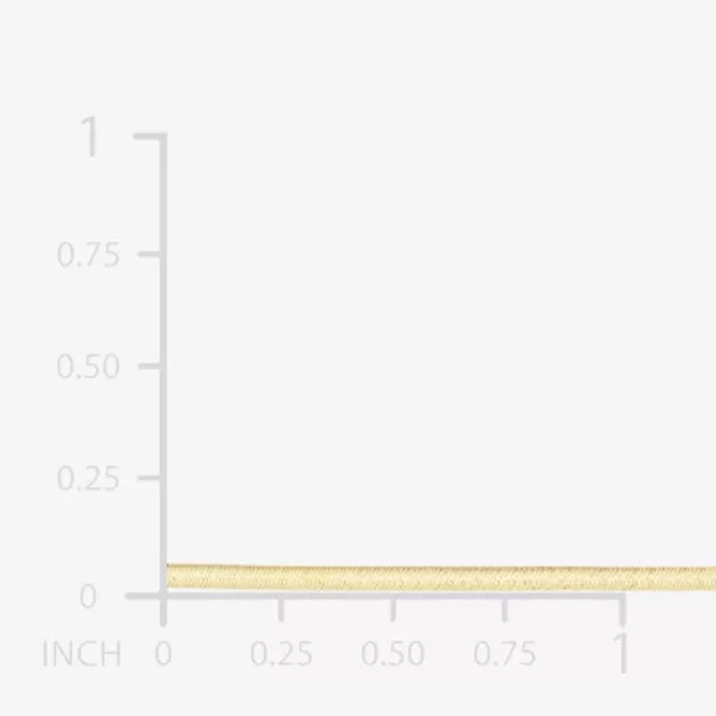 Limited Quantities! Womens 14K Gold 18 Inch Herringbone Chain Necklace