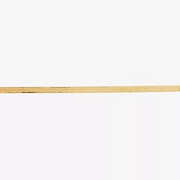 Limited Quantities! Womens 14K Gold 18 Inch Herringbone Chain Necklace