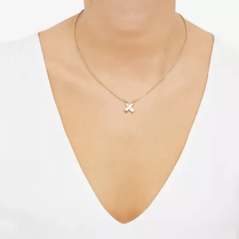 Limited Quantities! Womens 14K Gold 18 Inch Pendant Necklace