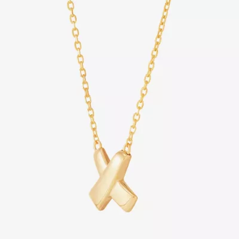 Limited Quantities! Womens 14K Gold 18 Inch Pendant Necklace