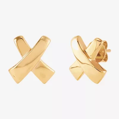Limited Quantities! 14K Gold 12.2mm Stud Earrings