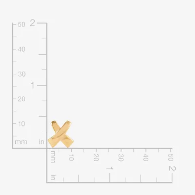 Limited Quantities! 14K Gold 12.2mm Stud Earrings