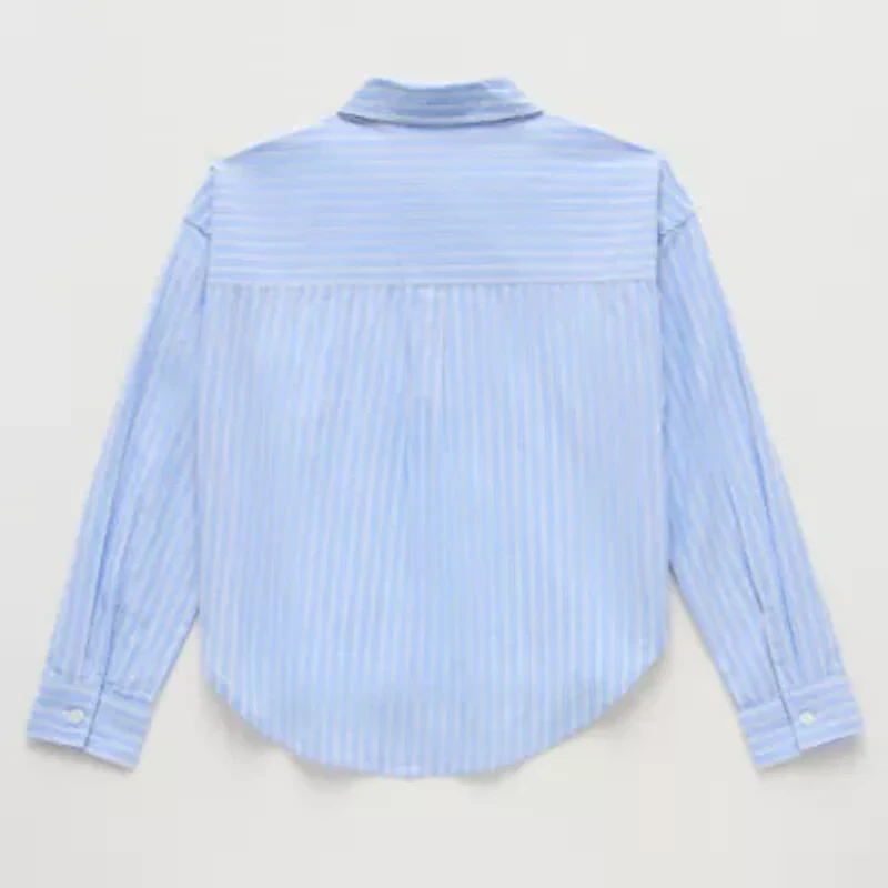 Thereabouts Little & Big Kid Girls 2-pc. Long Sleeve Shirt Set