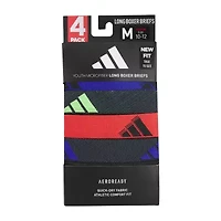 adidas Big Kid Boys 4 Pack Boxer Briefs S-5158603a