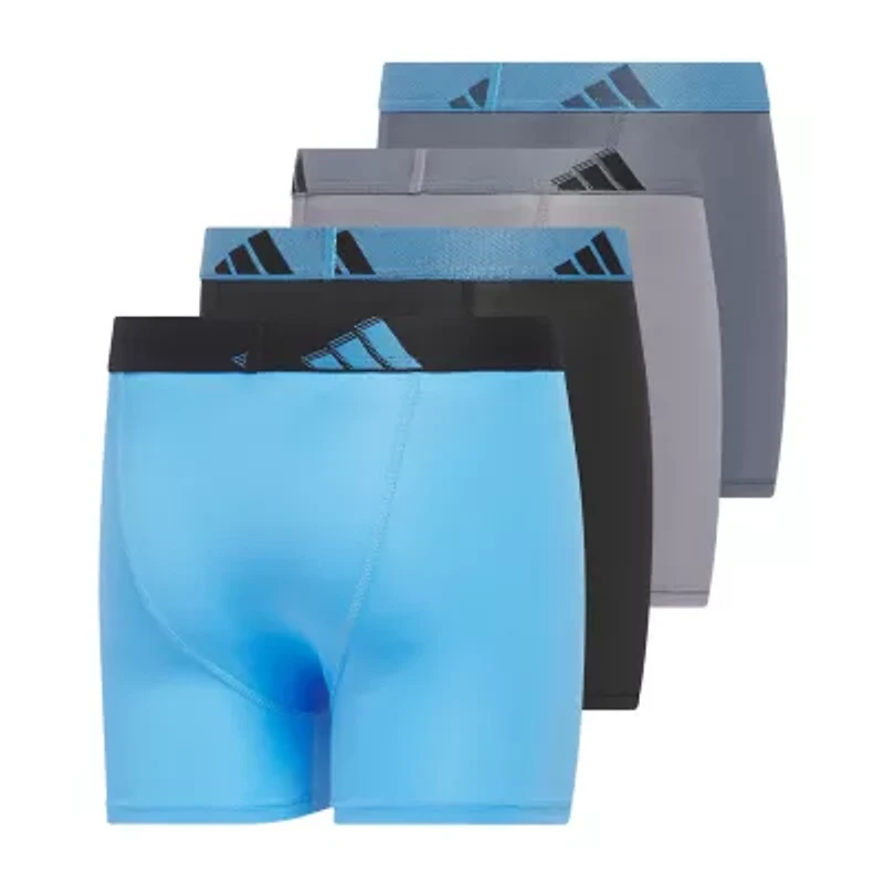 adidas Big Kid Boys 4 Pack Boxer Briefs S-5158609a