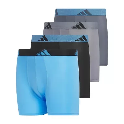adidas Big Kid Boys 4 Pack Boxer Briefs S-5158609a