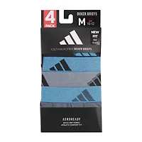 adidas Big Kid Boys 4 Pack Boxer Briefs S-5158609a