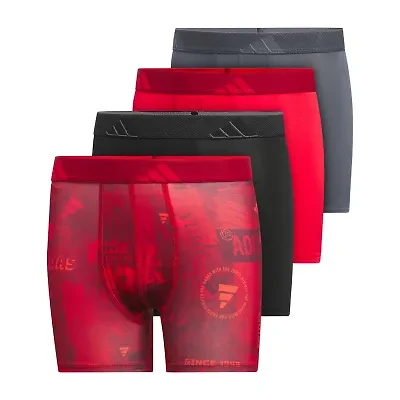 adidas Big Kid Boys 4 Pack Boxer Briefs S-5160295a