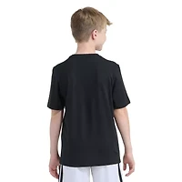 adidas Big Kid Boys Crew Neck Short Sleeve Regular Fit Graphic T-Shirt