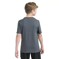 adidas Big Kid Boys Crew Neck Short Sleeve Regular Fit Graphic T-Shirt