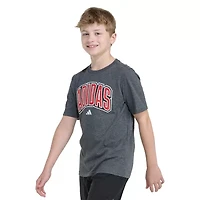 adidas Big Kid Boys Crew Neck Short Sleeve Regular Fit Graphic T-Shirt