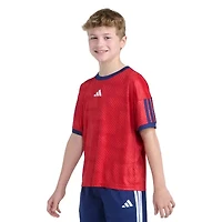 adidas Big Kid Boys Crew Neck Short Sleeve Loose Fit Graphic T-Shirt