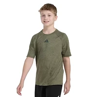 adidas Big Kid Boys Crew Neck Short Sleeve Regular Fit Graphic T-Shirt