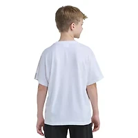 adidas Big Kid Boys Crew Neck Short Sleeve Loose Fit Graphic T-Shirt