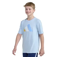adidas Big Kid Boys Crew Neck Short Sleeve Regular Fit Graphic T-Shirt