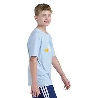 adidas Big Kid Boys Crew Neck Short Sleeve Regular Fit Graphic T-Shirt