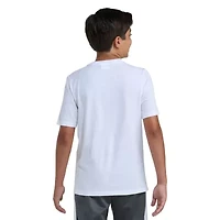 adidas Big Kid Boys Crew Neck Short Sleeve Regular Fit Graphic T-Shirt