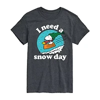 Mens Snoopy Graphic T-Shirt