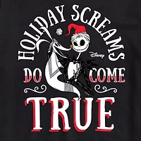Mens Nightmare Before Christmas Graphic T-Shirt