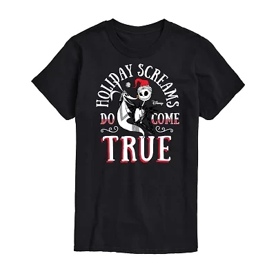 Mens Nightmare Before Christmas Graphic T-Shirt