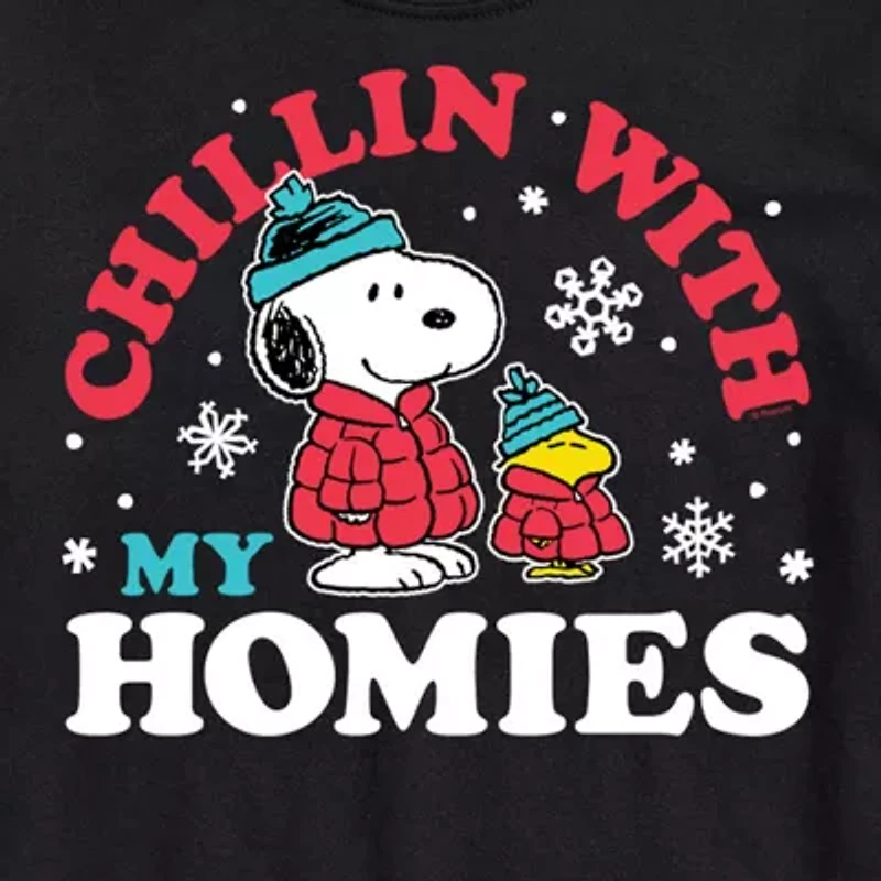 Mens Peanuts Graphic T-Shirt