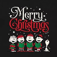 Mens Crew Neck Short Sleeve Regular Fit Peanuts Big and Tall Graphic T-Shirt