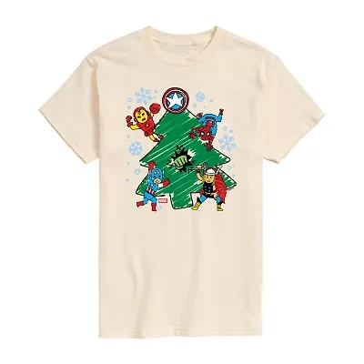 Mens Marvel Graphic T-Shirt