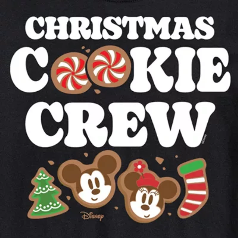 Mens Round Neck Short Sleeve Regular Fit Mickey and Friends Big Tall Graphic T-Shirt