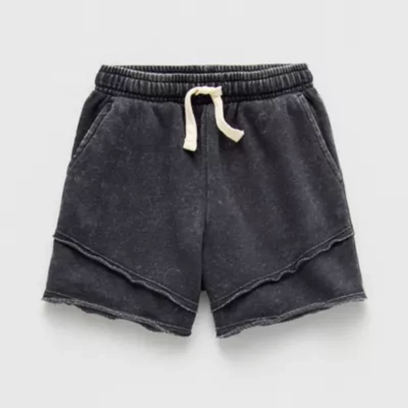 Grayson Little Toddler Boys Mid Rise Pull-On Short