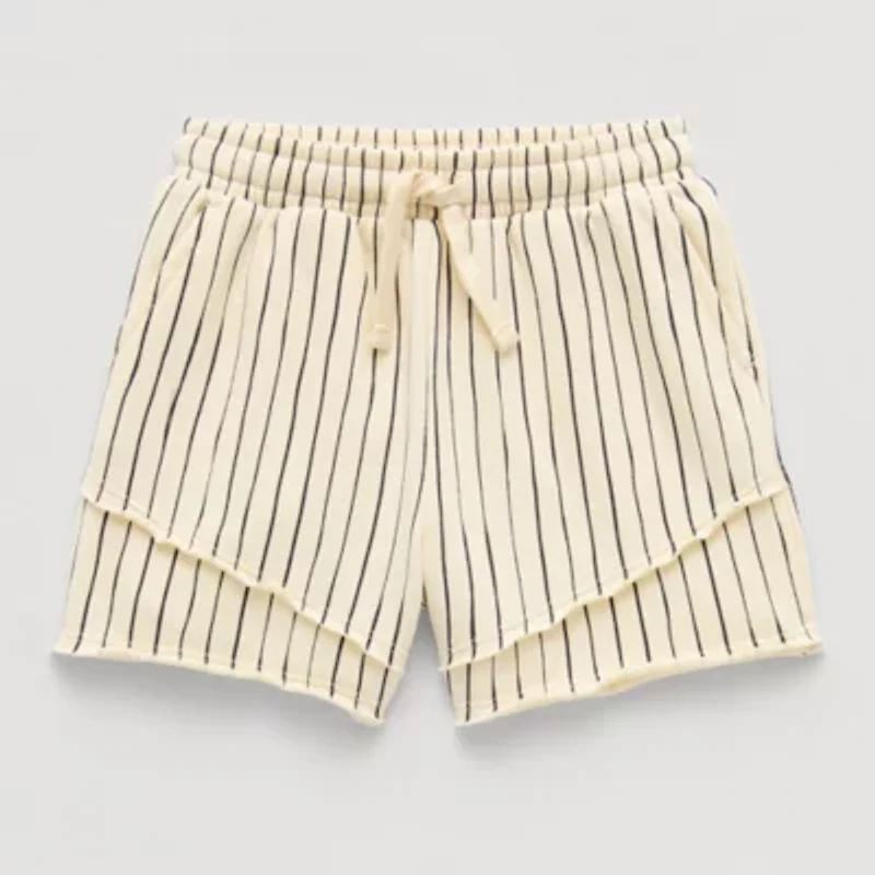 Grayson Little Toddler Boys Mid Rise Pull-On Short