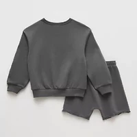 Grayson Little Toddler Boys Hot Wheels 2-pc. Short Set