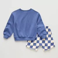 Grayson Little Toddler Boys Snoopy 2-pc. Short Set