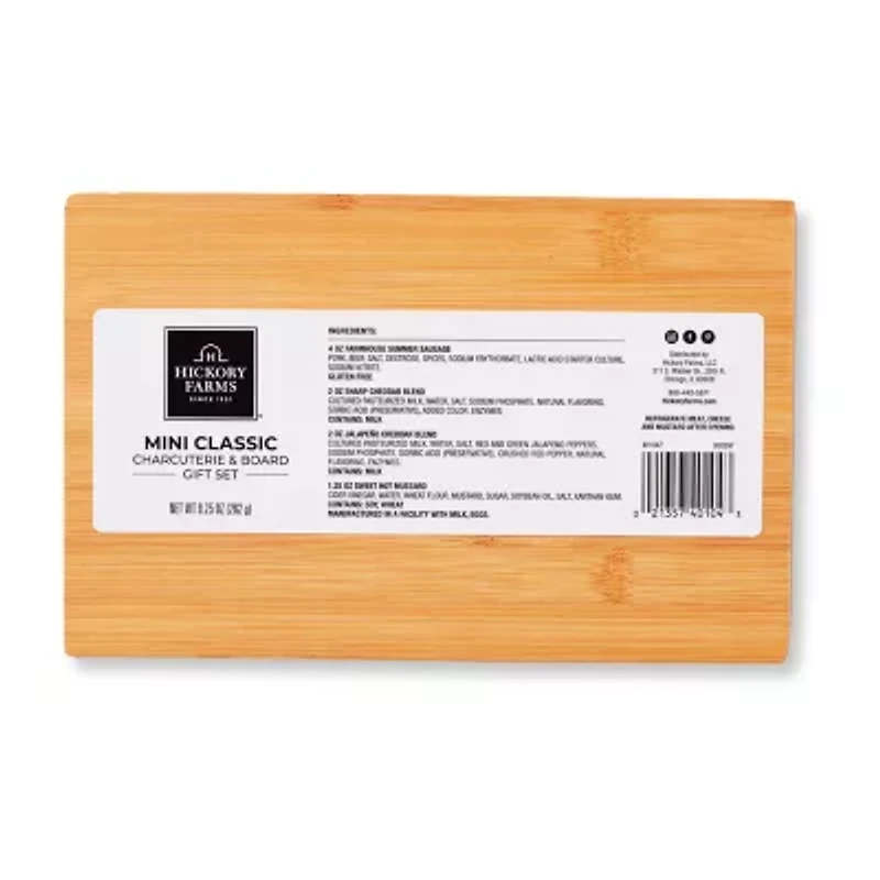 Hickory Farms Mini Classic Charcuterie Board Gift Set