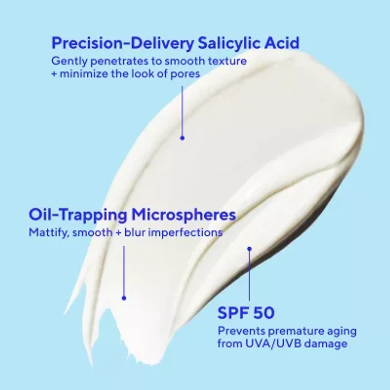 Murad Superactive Moisturizer Spf 50: Mattifying Oil + Pore Control