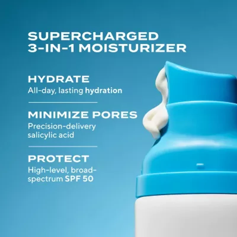 Murad Superactive Moisturizer Spf 50: Mattifying Oil + Pore Control