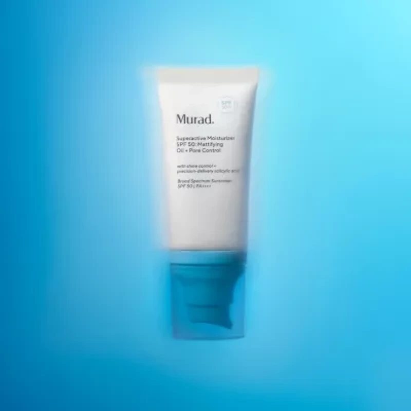 Murad Superactive Moisturizer Spf 50: Mattifying Oil + Pore Control