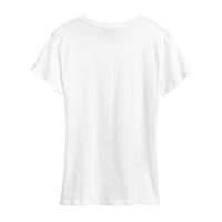 Hello Fall Womens Crew Neck Short Sleeve Regular Fit Graphic T-Shirt